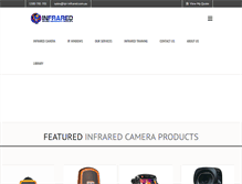 Tablet Screenshot of ipi-infrared.com.au
